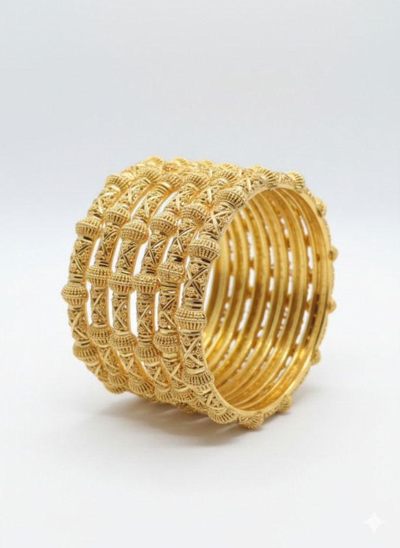 Royal Lattice Heritage Bangles